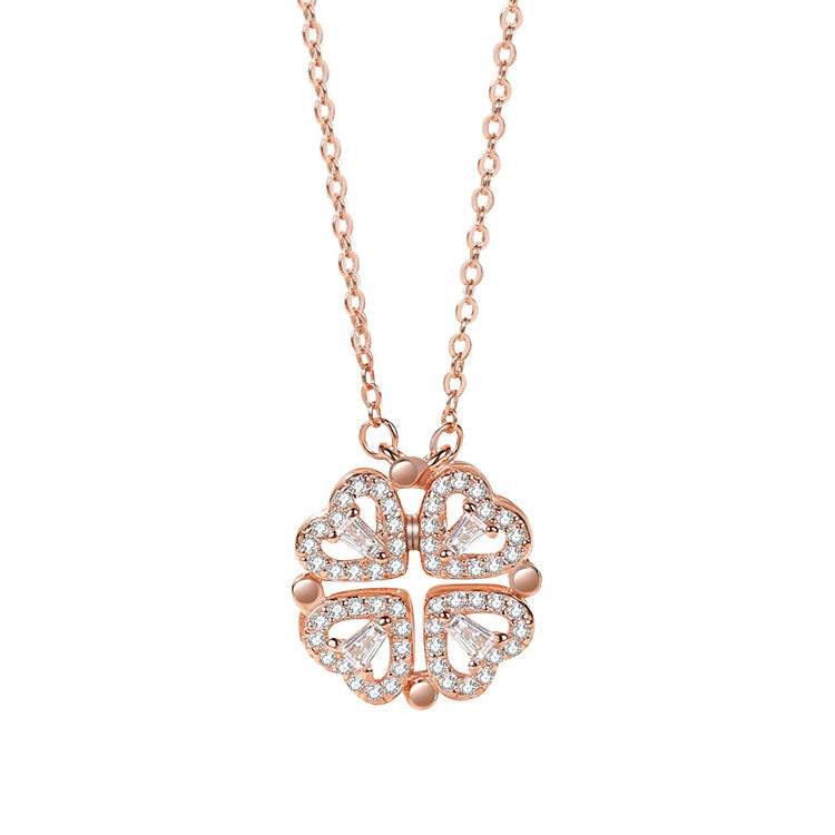 Hearts of Clover Necklace