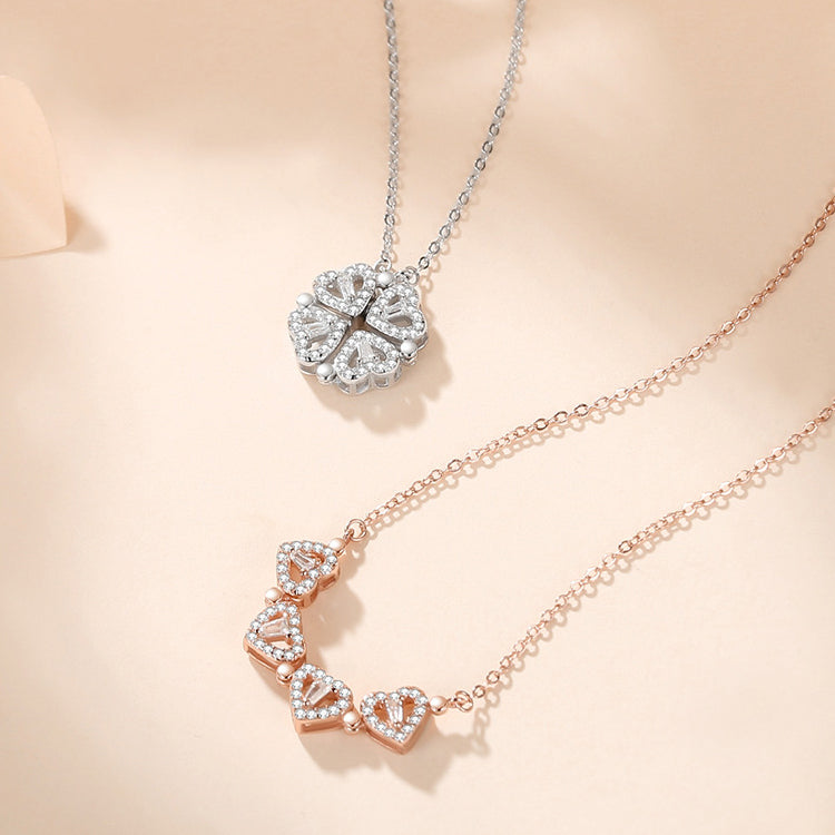 Hearts of Clover Necklace