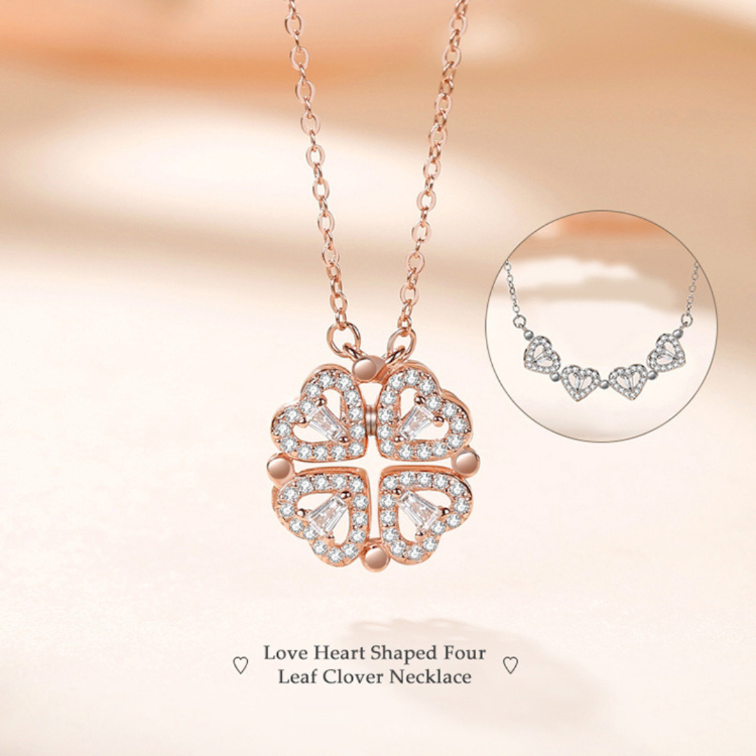 Hearts of Clover Necklace