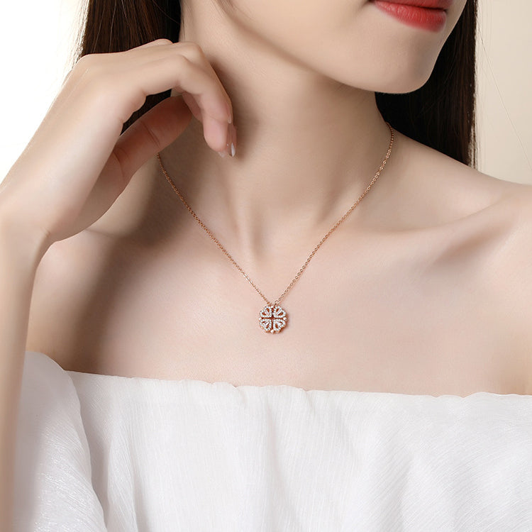 Hearts of Clover Necklace