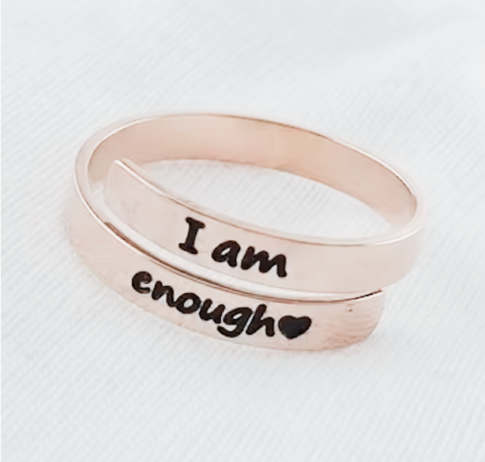 I Am Enough Ring